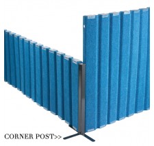 Angeles Corner Post for the Quiet Divider® with Sound Sponge® 